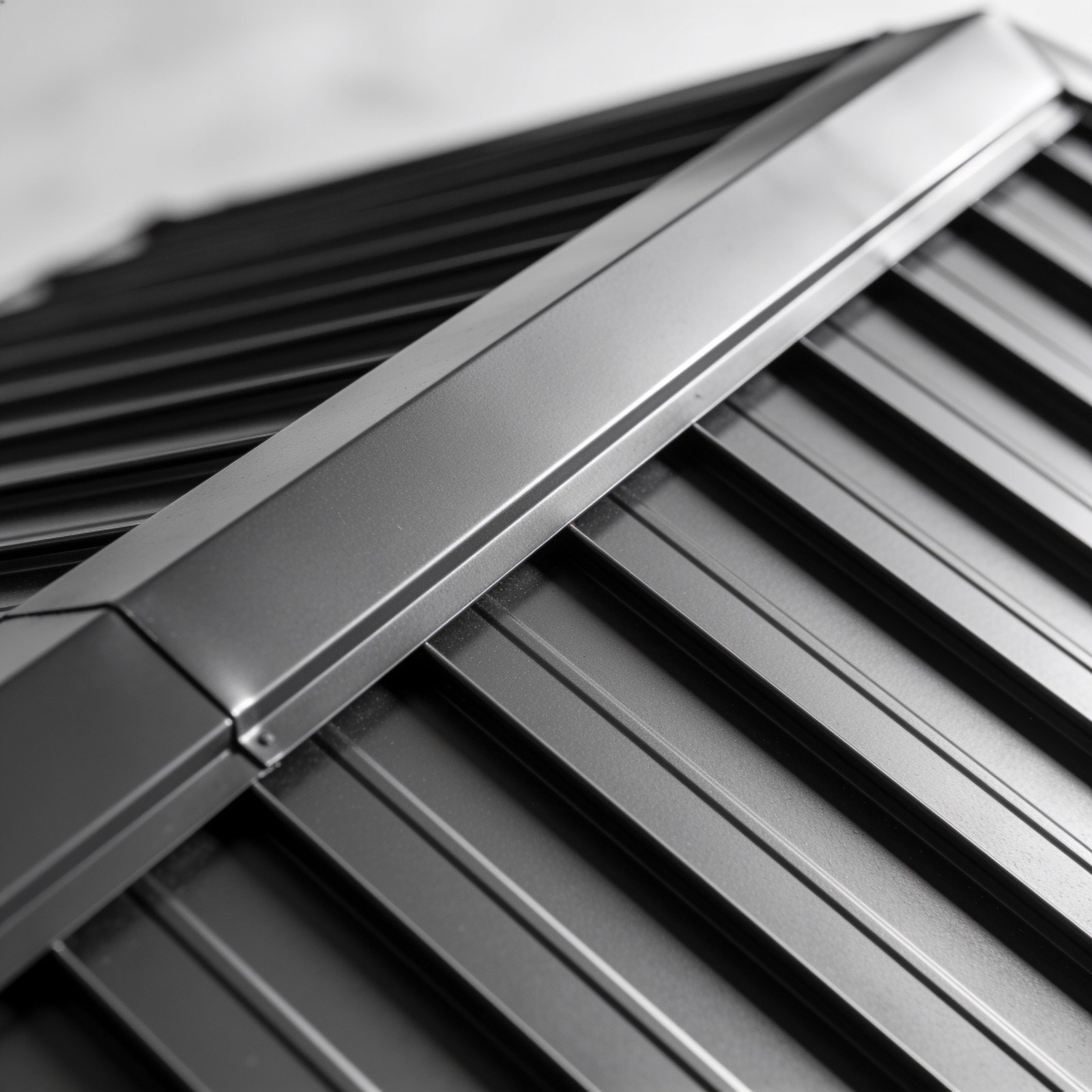 Standing seam metal roofing