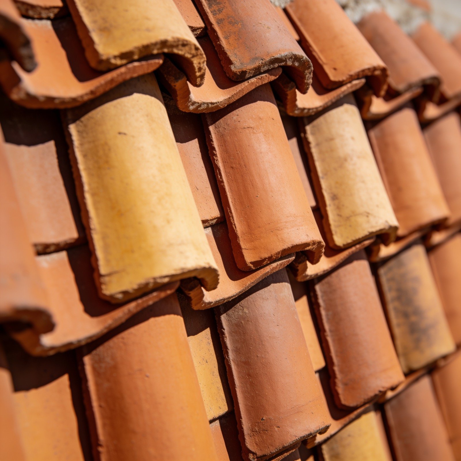 Clay tile roofing